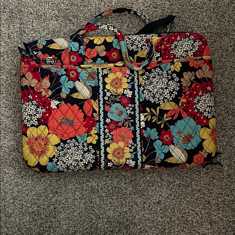 Vera Bradley Multicolor Floral Bag computer case